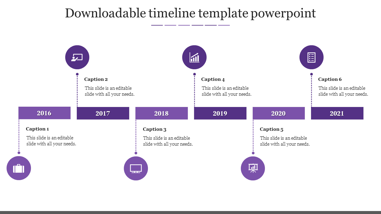 Downloadable Timeline Template PowerPoint Background